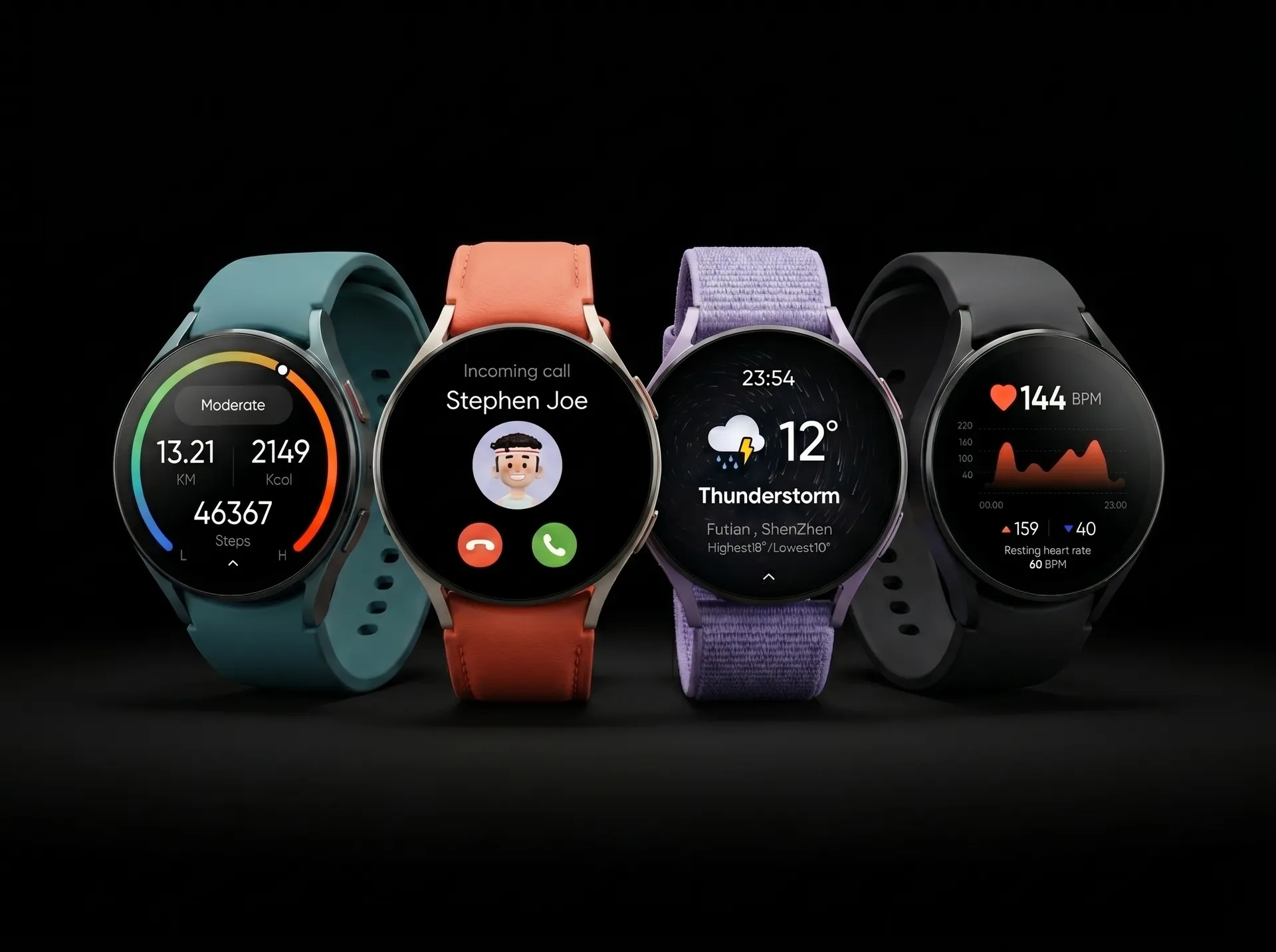 Project Beta – Smartwatch lineup